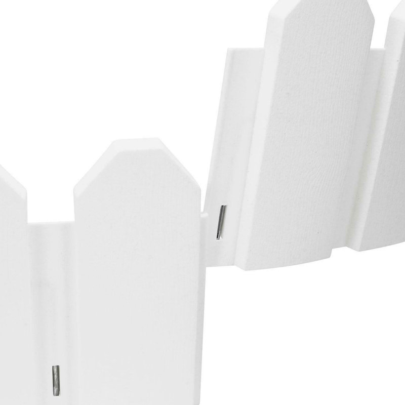 Kellyton 18cm H x 59cm W White Composite Lawn Edging