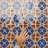 Provincial Alhambra Deco 6 In. X 6 In. Porcelain Wall Tile