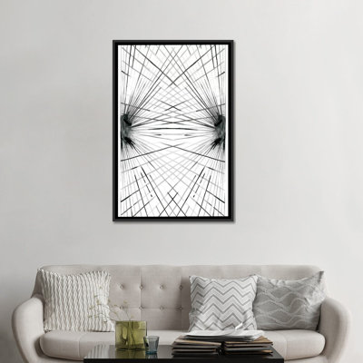 « rayons iv », impression sur toile