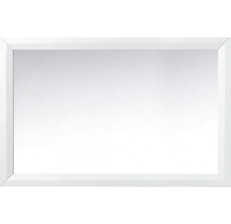 Hannah 48'' W Single Vanity, White, Right, Oak/Brushed Gold