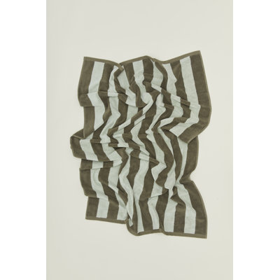 Simple Striped Terry Bath Towel