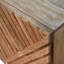 31cm W Solid Wood Bedside Table