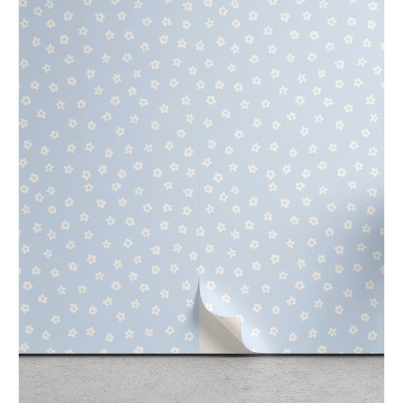 Rouleau de papier peint adhésif Iler, L 13 po x L 100 po
