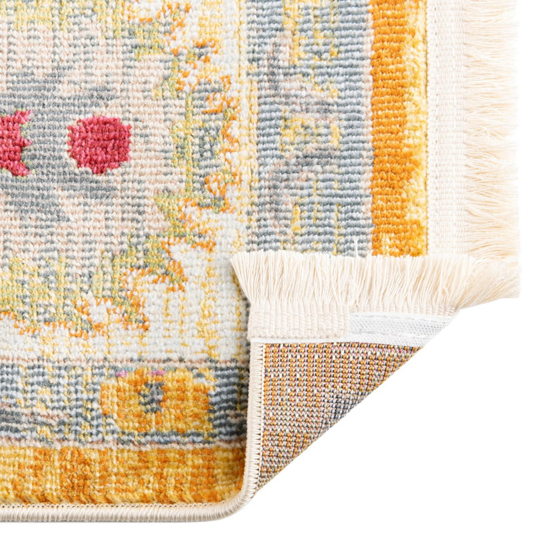Chalie Ikat Indoor Rug, Runner 2'2" x 6'