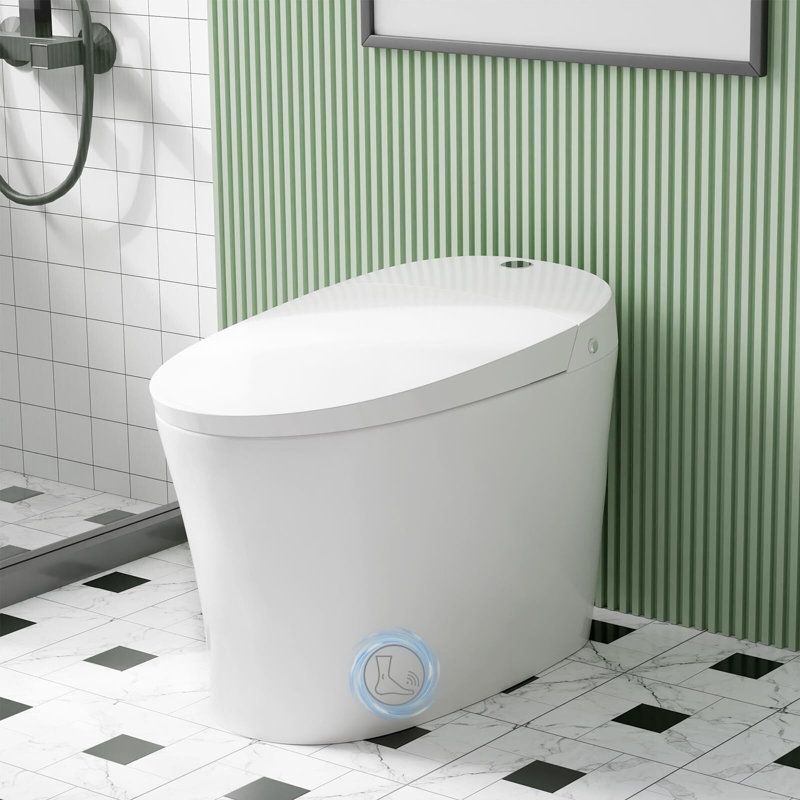 Toilette une pièce pour bidet, toilette intelligente pour salle de bain