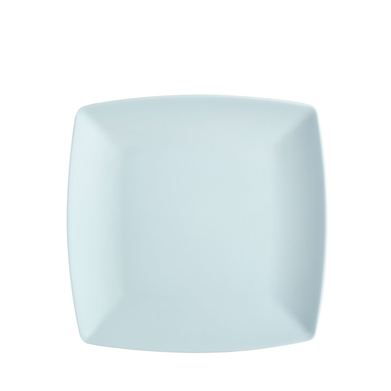 Mint Square Melamine Dinnerware Set, Service for 4