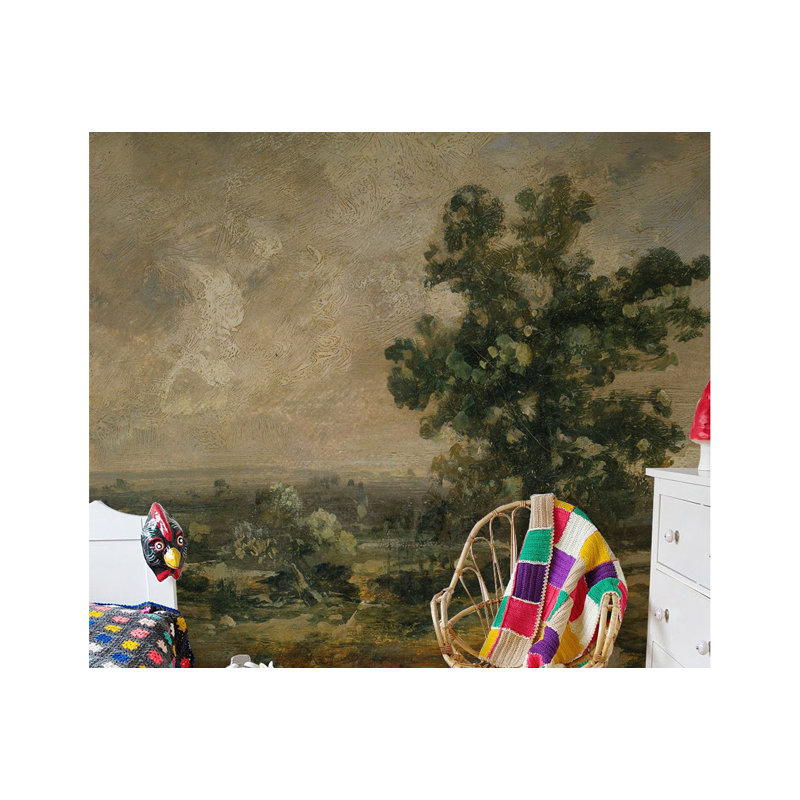 Burdetta Matte Peel and Stick Mural, 290 x 290cm