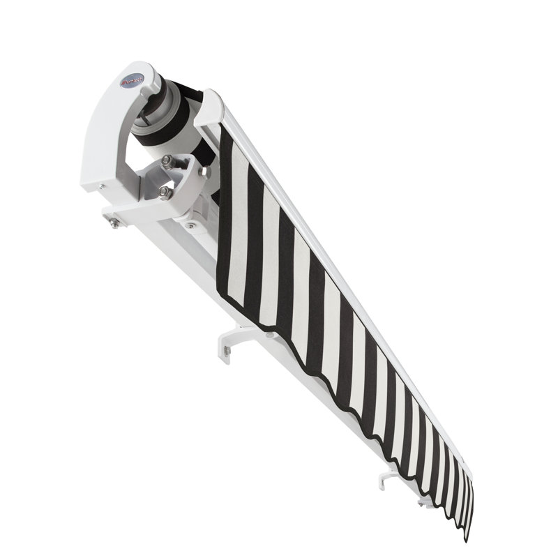 Auvent rétractable Awntech Maui, l 20 pi x P 10 pi, Moteur à droite, Marine