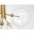 Oshri 6-Light Chandelier in Natural Brass-122570614