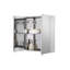 Cullen Double Door Stainless Steel Bathroom Mirror Cabinet