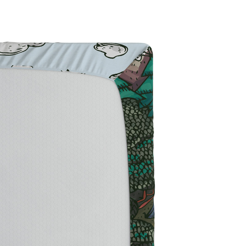 Nature Microfiber Fitted Sheet, Full/Double Fitted Sheet