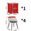 Ensemble de salle à manger rectangulaire L 15,75 po x l 14,96 po Mikenzy-823788521