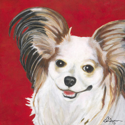 Dlynns Dogs - Lilly by Dlynn Roll - Wrapped Canvas Painting