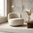 Modern Performance Fabric Upholstered Swivel Armchair, Ivory – Barbara by Pipp & Liv-786998274-786998300