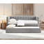 Parks Upholstered Daybed with Trundle - Twin-1697098991