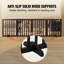 Solid Wood Free Standing Pet Gate With Door-88059635-88059645