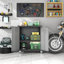 Heavy-Duty Metal Rolling Tool Cabinet with Locking Doors, Mobile Garage Storage with Adjustable Shelf & Wheels-248133595