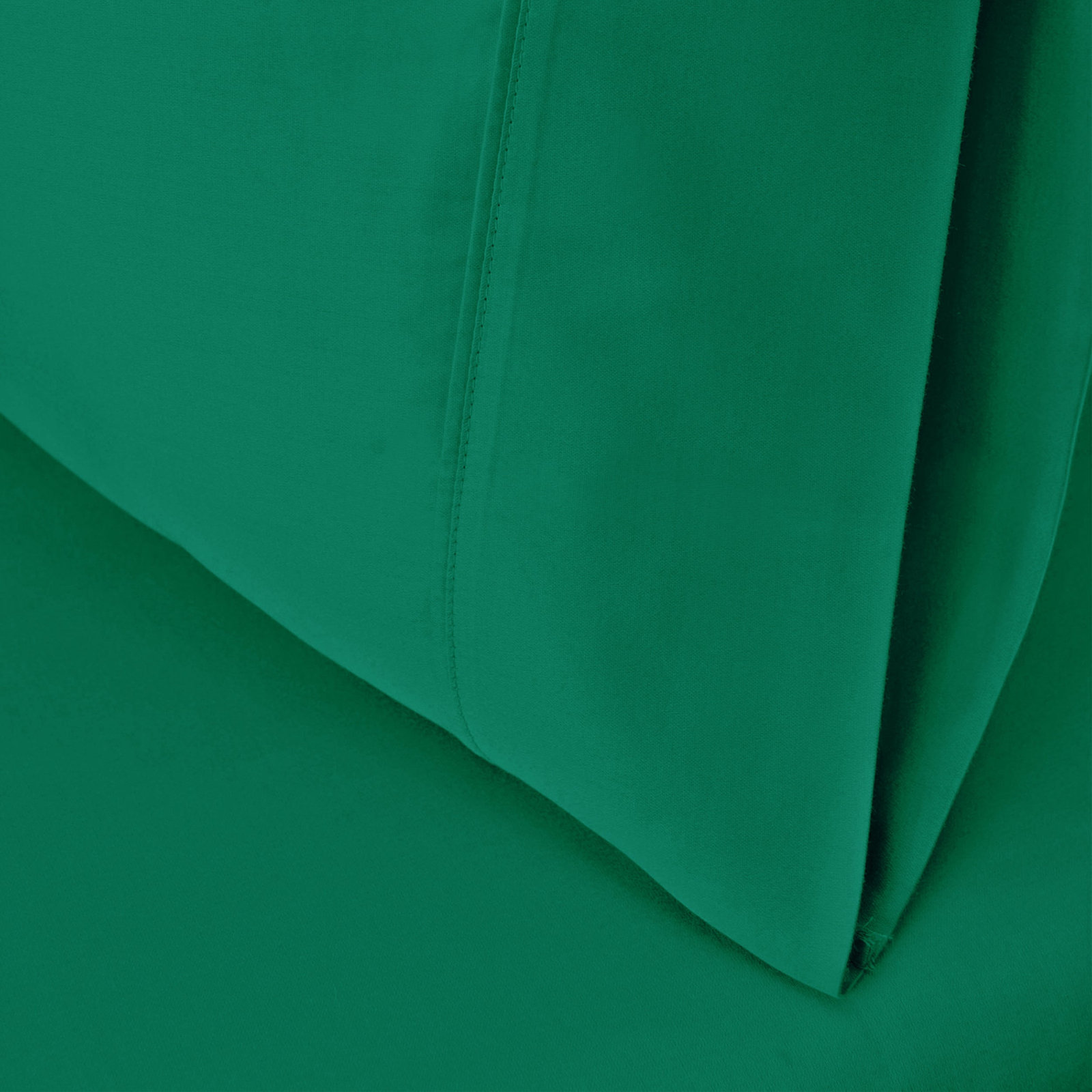 Edmont Cotton Pillowcase, King, Green