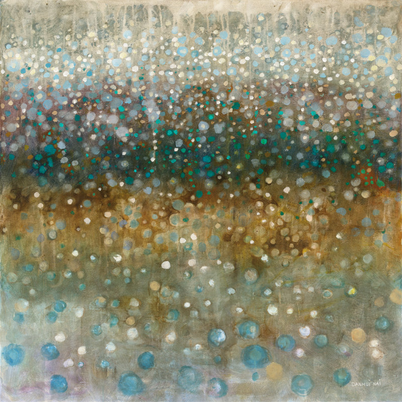 «Abstract Rain» par Danhui Nai, reproduction sur toile
