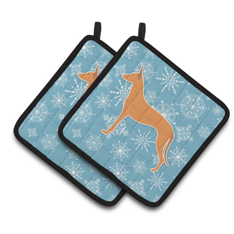 Cuisinier poignée hound de pharaon east urban home flocons de neige