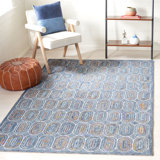 Dietlinde Hand Tufted Wool And Cotton With Latex Geometric Rug