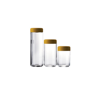 ATMOSFERA Stainless Steel Canister - Set of 3