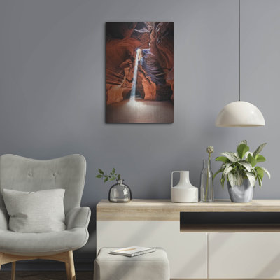  'Antelope Canyon Arizona 1' by David Drost Metal Wall Art, 16" x 24"