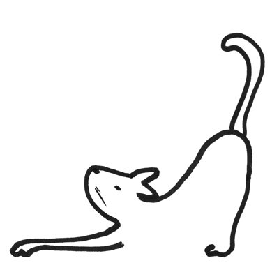 Kitteh III - Wrapped Canvas Art Prints