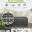 Boîte de rangement d'extérieur de 175 gallons avec doublure intérieure Outsunny-122285334