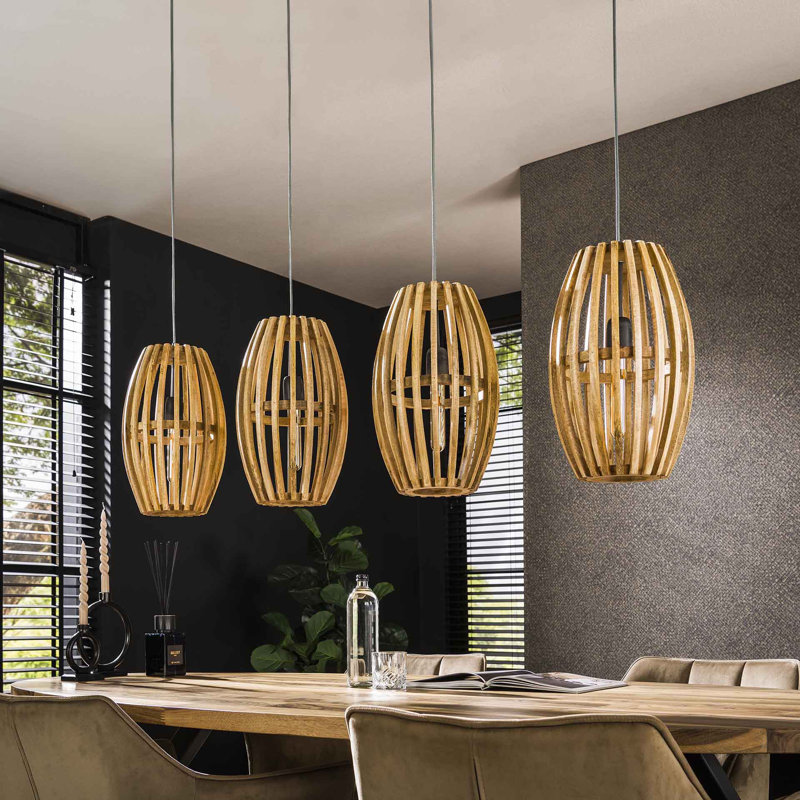 Laytonville 4 - Light Natural Pendant