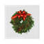 Christmas Wreath Cotton Blend Square Napkins-1748952486