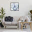 «Blue Radiant Bloom», art giclée sur toile blanche par Withaar-1351799801-1351799800