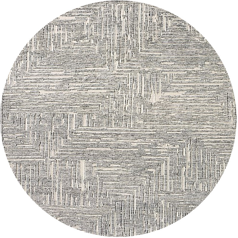 Bole Abstract Indoor Rug, Round 6'