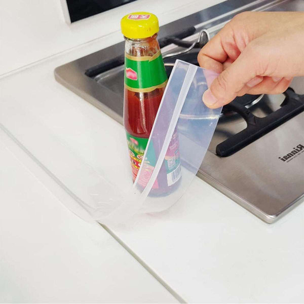 Silicone Kitchen Stove Counter Cover Oil Proof Gas Stove Protector Dust  Water Seal Heat Resistant Gas Stove Gap Cover Cooker Mat