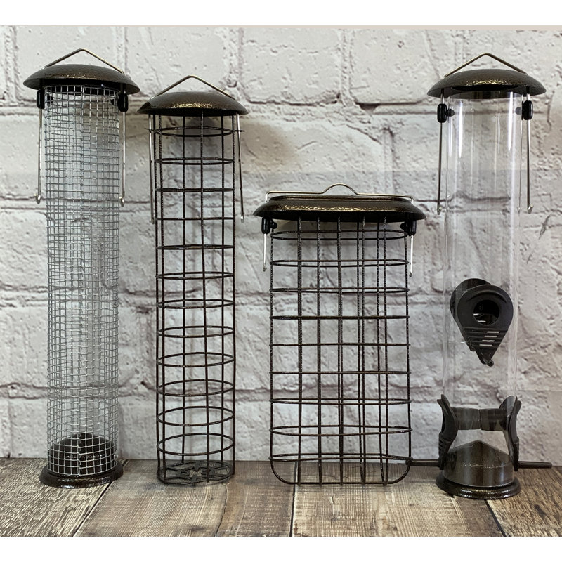 Farleigh Metal Hanging Tube Bird Feeder