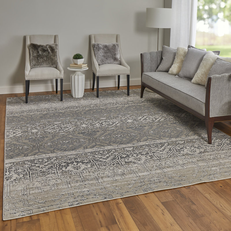 Nohelly Performance Geometric Indoor Rug, Rectangle 12' x 15'