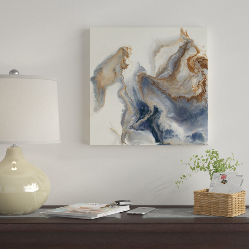 «Approche», reproduction d'impression sur toile, H 48 po x l 48 po x P 1,5 po, Toile tendue, Pas de tapis