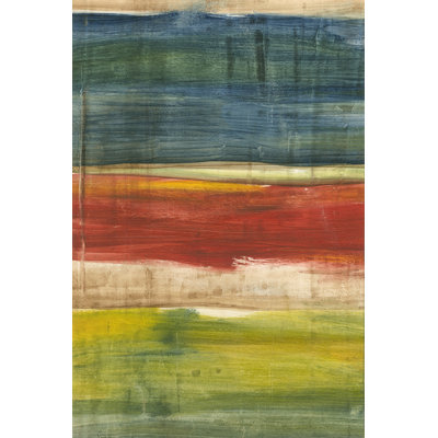 Vibrant Abstract I - Wrapped Canvas Print