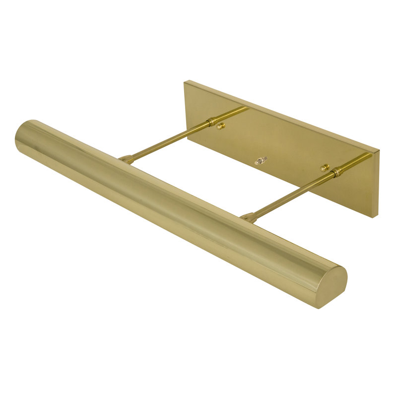 Wall Mounted Picture Light, Polished Brass