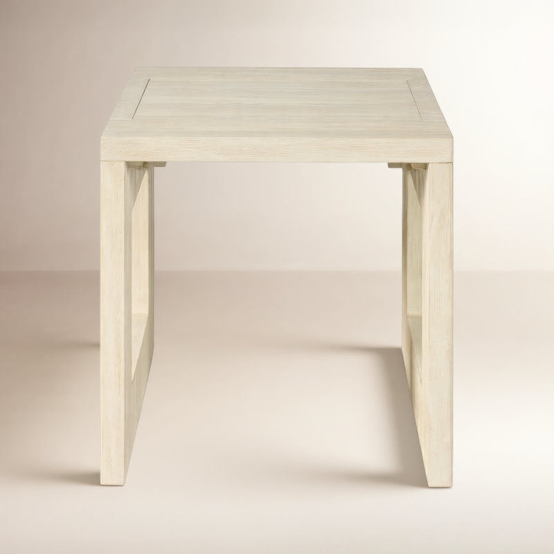 Dwell End Table, Ivory
