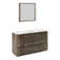Fresca Formosa 60" Freestanding Single Sink Bathroom Vanity Set with Top, Sink and Mirror - Faucet Not Included
