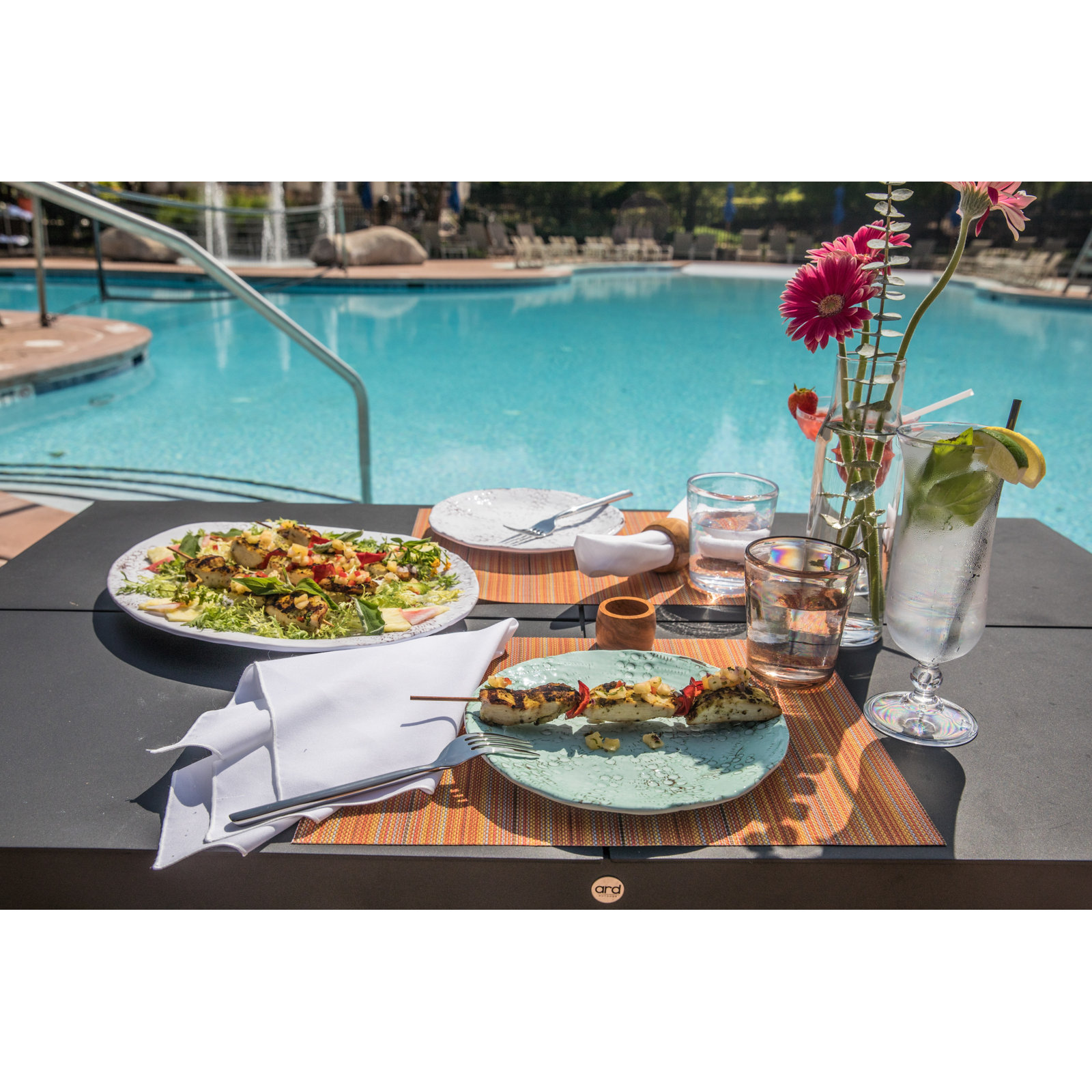 Fortessa Sanibel 11" Dinner Plate, Mint Green