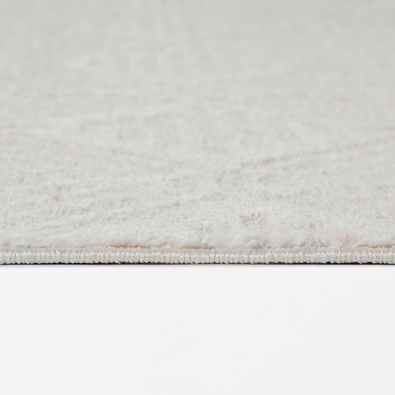 Raoul Cream Boho Geometric Area Rug, 7'10" x 10'