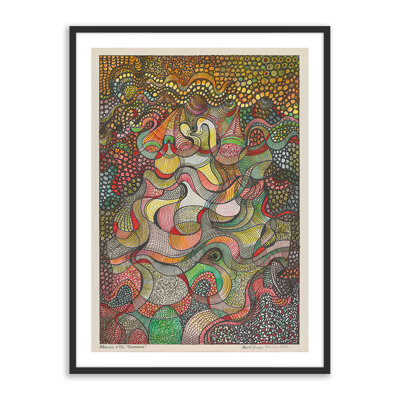Marker #28 - Curtains Print by Pepi Sprohge