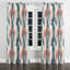 Rideaux modernes pour chambre à coucher - Rideau à œillets gris Mid-Century-745293408-745293411