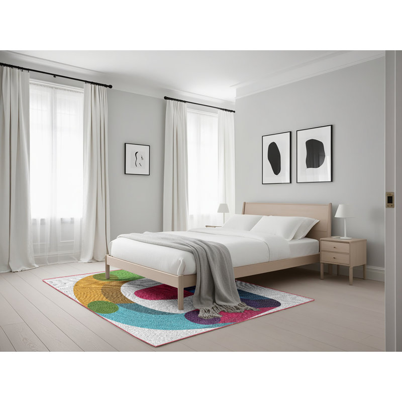 Tapis bleu, Rectangle 5 pi x 7 pi