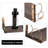 Letemps 3 Piece Square Floating Shelf-1062046262