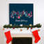 « Happy Holidays », reproduction d’art textuel sur toile tendue-1296872243