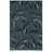 Modern Leaves Rectangle Area Rug
