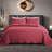 Embossed Microfiber Quilt Coverlet Set-124685107-124685118